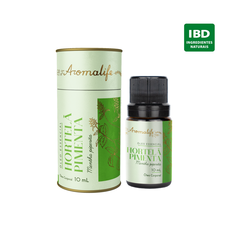 Óleo Essencial de Hortelã-Pimenta (Mentha) - 10ml