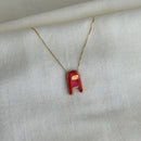 Colar Difusor Infantil de Óleo Essencial no Formato AmongUs