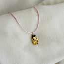 Colar Difusor Infantil de Óleo Essencial no Formato Joaninha