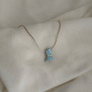 Colar Difusor Infantil de Óleo Essencial no Formato Dinossauro