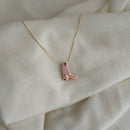 Colar Difusor Infantil de Óleo Essencial no Formato Bota