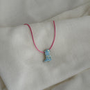 Colar Difusor Infantil de Óleo Essencial no Formato Dinossauro