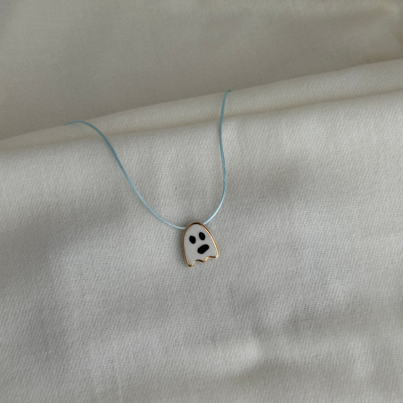 Colar Difusor Infantil de Óleo Essencial no Formato Fantasma