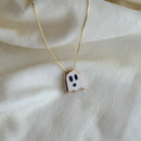 Colar Difusor Infantil de Óleo Essencial no Formato Fantasma