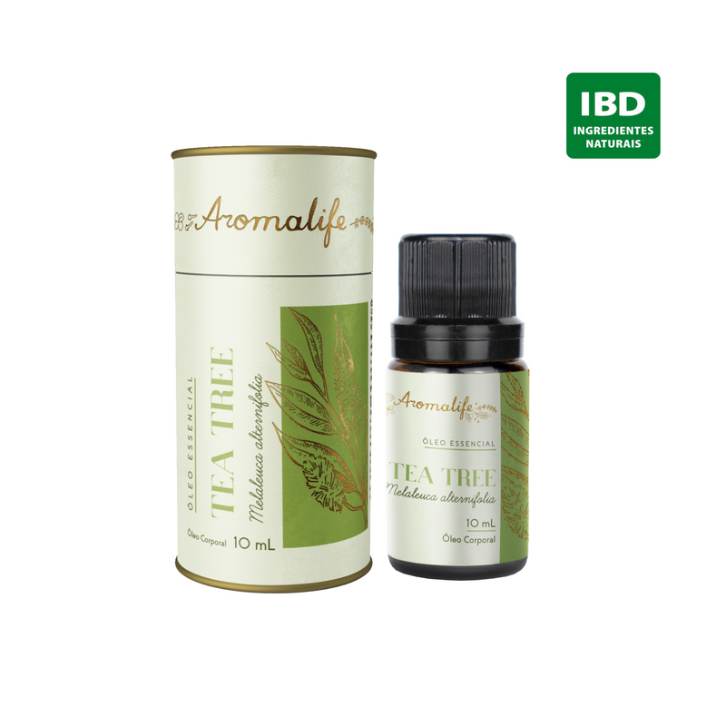 Óleo Essencial Melaleuca (Tea Tree) Orgânico - 10ml