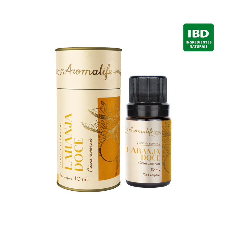 Óleo Essencial Laranja Doce (Citrus Sinensis) - 10ml