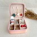 Estojo Porta Joias Pequeno Portátil