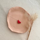 Colar Difusor de Óleo Essencial em Porcelana no Formato Coração