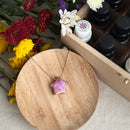 Colar Difusor de Óleo Essencial em Porcelana - Coleção Primavera