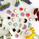 Colar Difusor de Óleo Essencial em Porcelana - Coleção Primavera