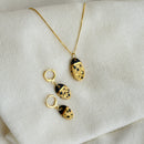 Conjunto Difusor Infantil de Óleo Essencial no Formato Joaninha (Colar+Brinco Difusor)