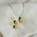 Conjunto Difusor Infantil de Óleo Essencial no Formato Joaninha (Colar+Brinco Difusor)