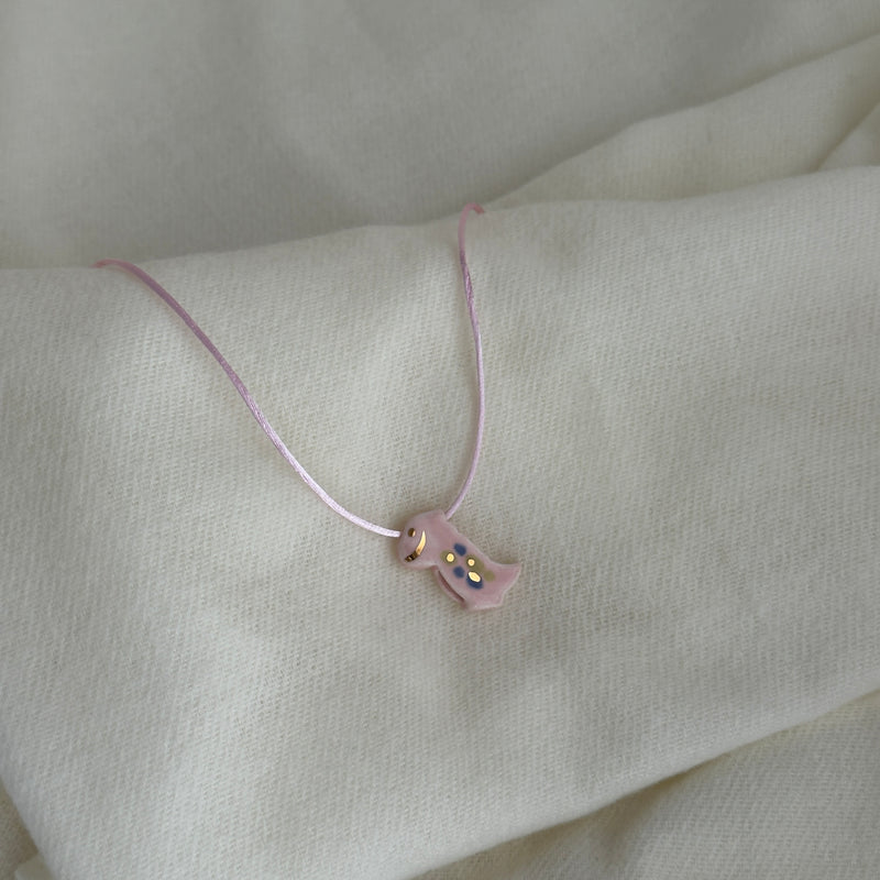 Colar Difusor Infantil de Óleo Essencial no Formato Dinossauro