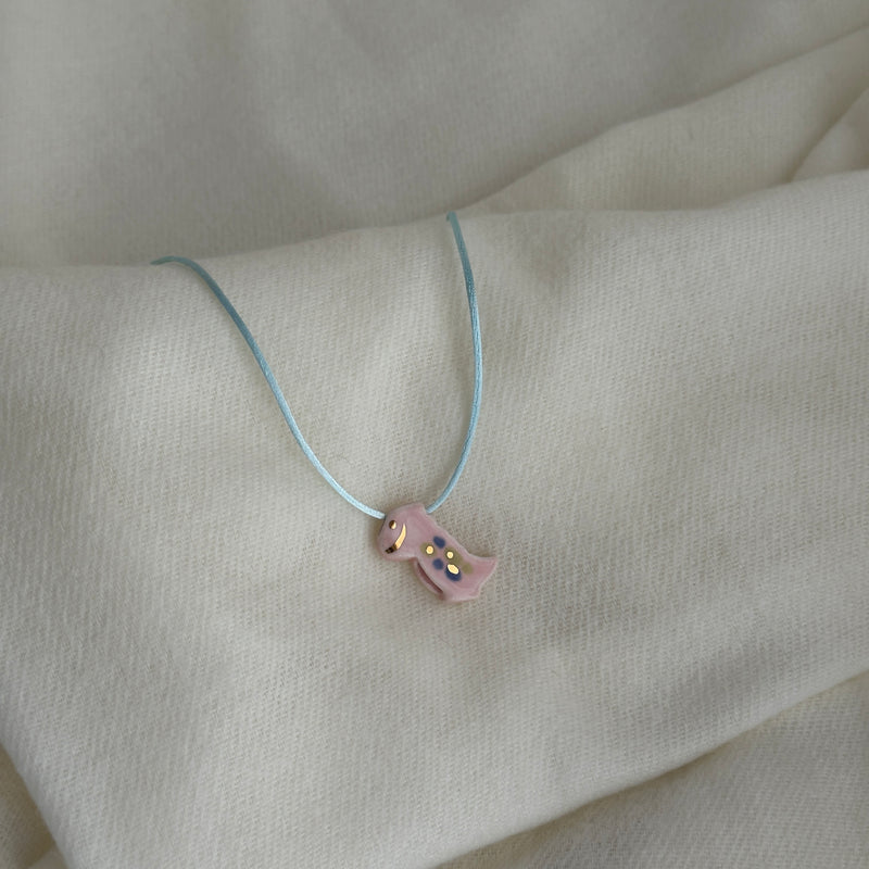 Colar Difusor Infantil de Óleo Essencial no Formato Dinossauro