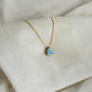 Colar Difusor Infantil de Óleo Essencial no Formato Coraçãozinho