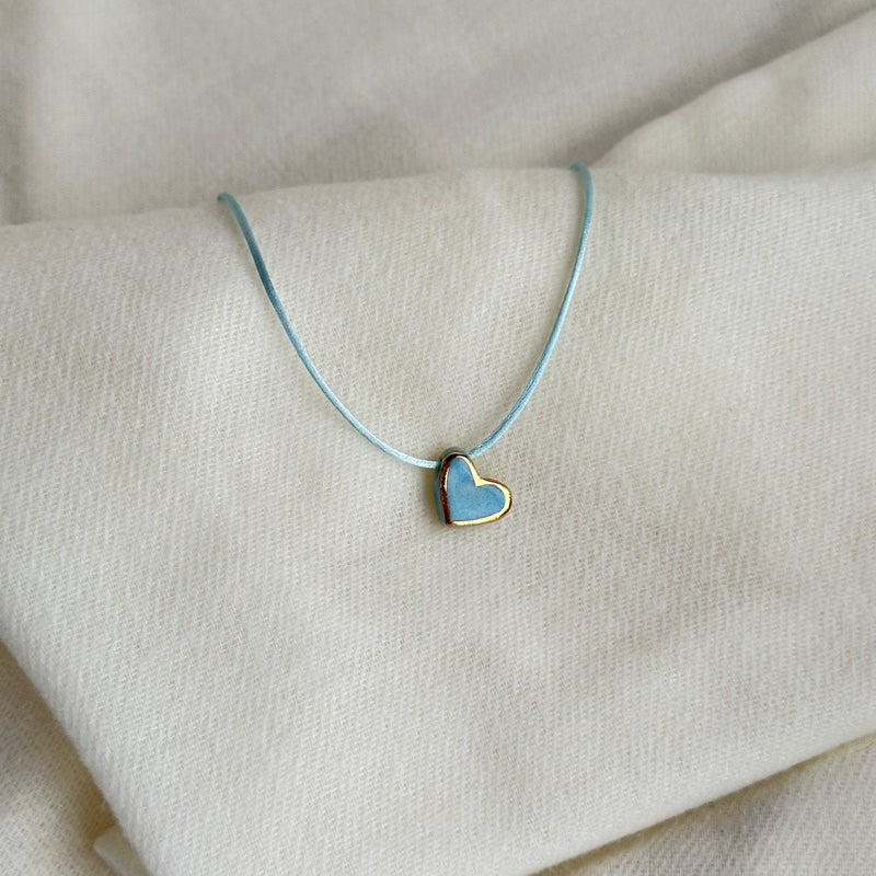 Colar Difusor Infantil de Óleo Essencial no Formato Coraçãozinho