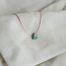 Colar Difusor Infantil de Óleo Essencial no Formato Coraçãozinho