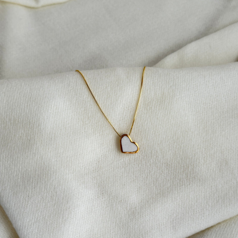 Colar Difusor Infantil de Óleo Essencial no Formato Coraçãozinho