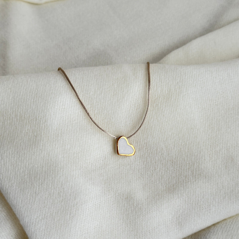 Colar Difusor Infantil de Óleo Essencial no Formato Coraçãozinho