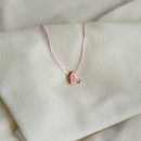 Colar Difusor Infantil de Óleo Essencial no Formato Coraçãozinho