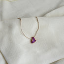 Colar Difusor Infantil de Óleo Essencial no Formato Coraçãozinho