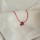 Colar Difusor Infantil de Óleo Essencial no Formato Coraçãozinho