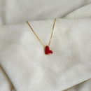 Colar Difusor Infantil de Óleo Essencial no Formato Coraçãozinho