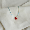 Colar Difusor Infantil de Óleo Essencial no Formato Coraçãozinho