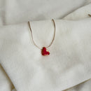 Colar Difusor Infantil de Óleo Essencial no Formato Coraçãozinho