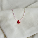 Colar Difusor Infantil de Óleo Essencial no Formato Coraçãozinho