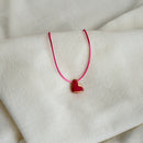 Colar Difusor Infantil de Óleo Essencial no Formato Coraçãozinho