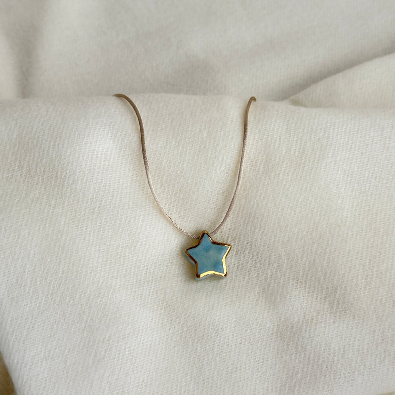 Colar Difusor Infantil de Óleo Essencial no Formato Estrelinha