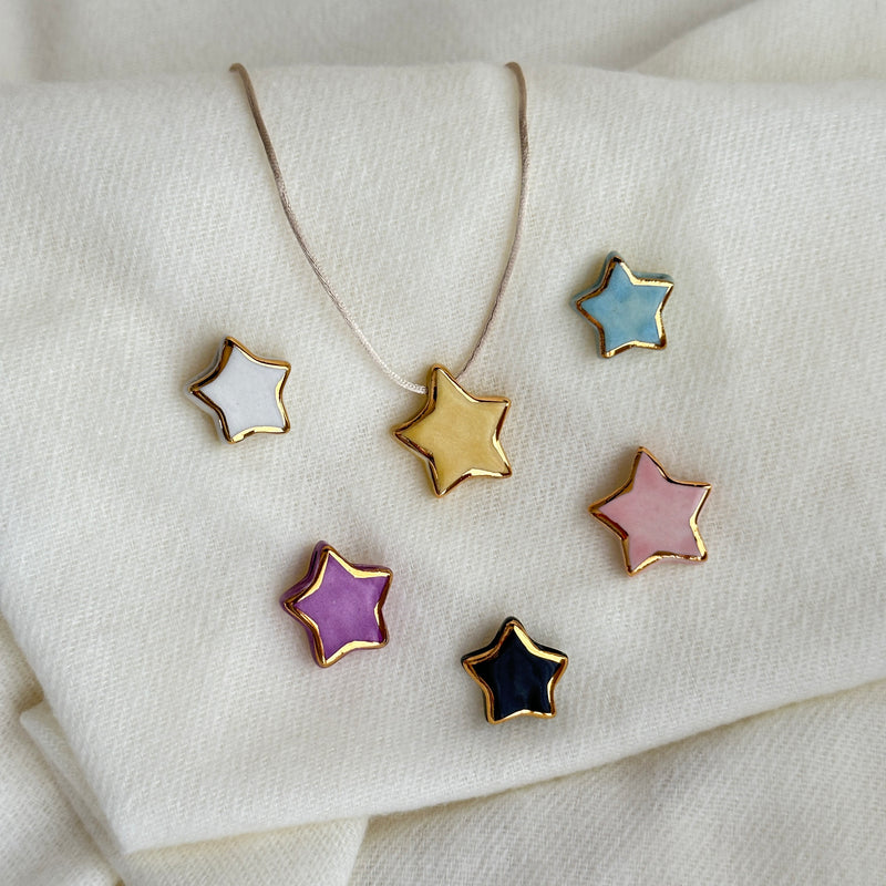 Colar Difusor Infantil de Óleo Essencial no Formato Estrelinha