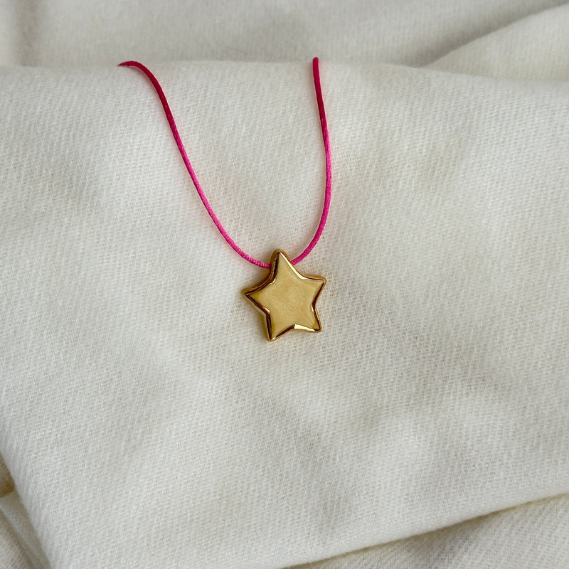 Colar Difusor Infantil de Óleo Essencial no Formato Estrelinha