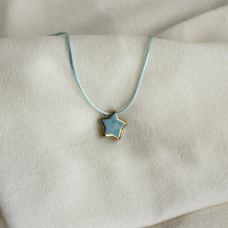 Colar Difusor Infantil de Óleo Essencial no Formato Estrelinha