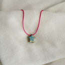 Colar Difusor Infantil de Óleo Essencial no Formato Estrelinha