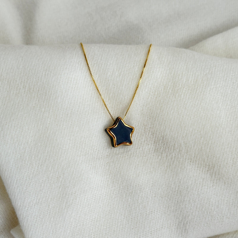 Colar Difusor Infantil de Óleo Essencial no Formato Estrelinha