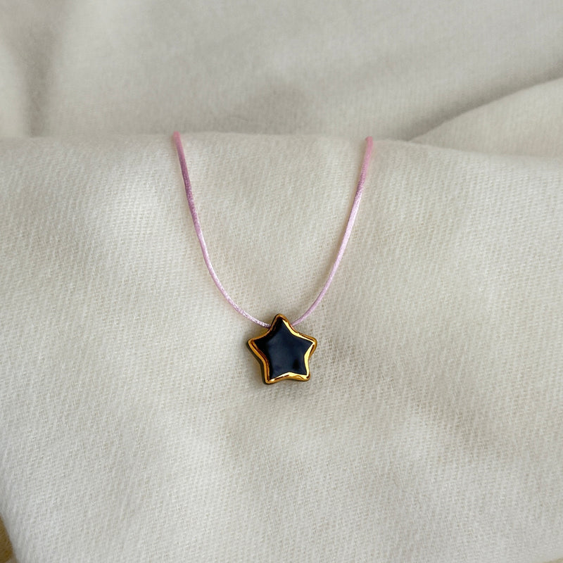 Colar Difusor Infantil de Óleo Essencial no Formato Estrelinha