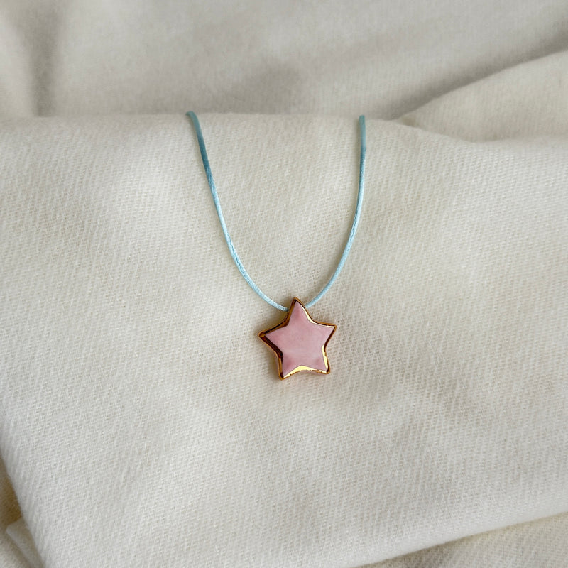 Colar Difusor Infantil de Óleo Essencial no Formato Estrelinha