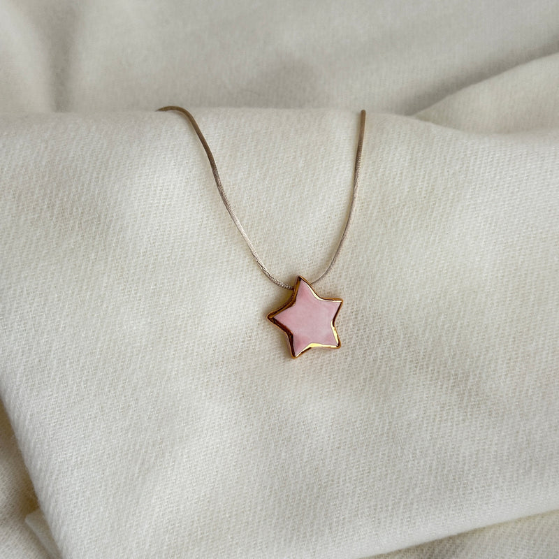 Colar Difusor Infantil de Óleo Essencial no Formato Estrelinha