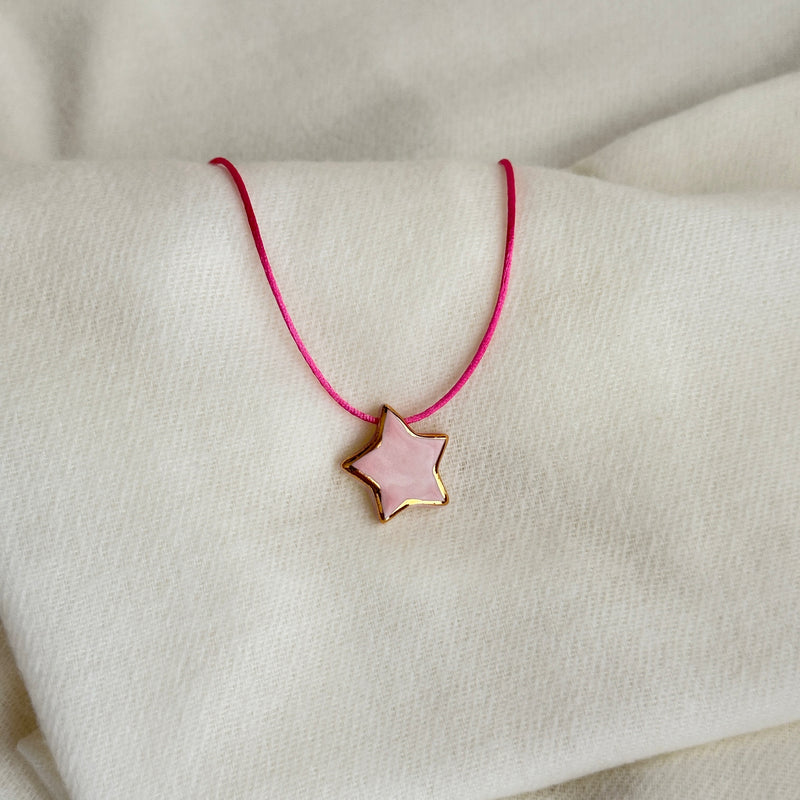 Colar Difusor Infantil de Óleo Essencial no Formato Estrelinha