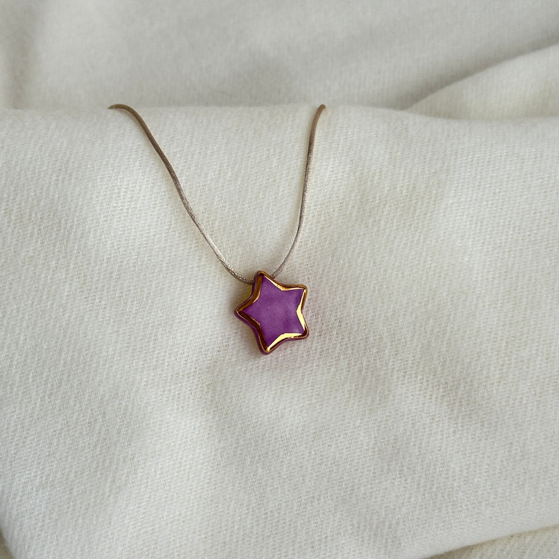 Colar Difusor Infantil de Óleo Essencial no Formato Estrelinha