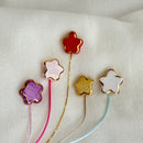 Colar Difusor Infantil de Óleo Essencial no Formato Florzinha