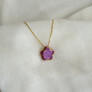 Colar Difusor Infantil de Óleo Essencial no Formato Florzinha