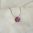 Colar Difusor Infantil de Óleo Essencial no Formato Florzinha