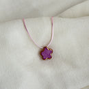 Colar Difusor Infantil de Óleo Essencial no Formato Florzinha