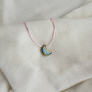 Colar Difusor Infantil de Óleo Essencial no Formato Lua