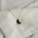 Colar Difusor Infantil de Óleo Essencial no Formato Lua