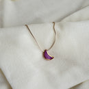 Colar Difusor Infantil de Óleo Essencial no Formato Lua