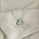 Colar Difusor Infantil de Óleo Essencial no Formato Nave Espacial